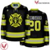 Firefighter - Turnout Gear Pop Culture Hockey Jersey - Vesles2014S