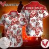 Firefighter Where My Pipe At Hawaiian Graphic Print Short Sleeve Hawaiian Casual Shirt Vesles2014S