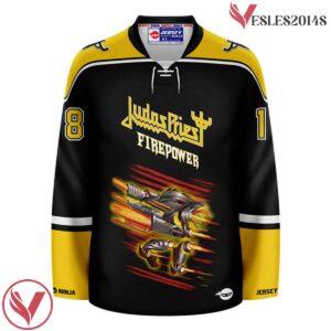 Firepower Judas Priest Hockey Jersey - Vesles2014S 3