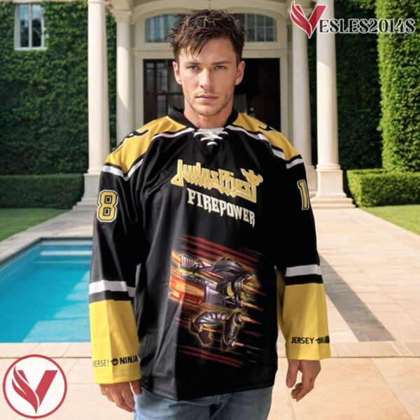 Firepower Judas Priest Hockey Jersey - Vesles2014S