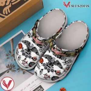 Five Finger Death Punch Music Crocs Crocband Clogs Shoes, Unique Gifts For Fans Style 2 - Vesles2014S 2