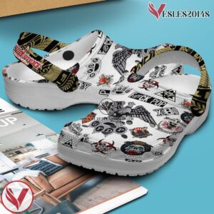 Five Finger Death Punch Music Crocs Crocband Clogs Shoes, Unique Gifts For Fans Style 2 - Vesles2014S 3