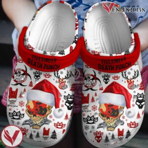 Five Finger Death Punch Music Crocs Crocband Clogs Shoes, Unique Gifts For Fans Style 4 - Vesles2014S