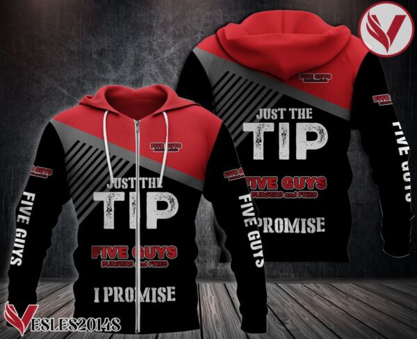 Five Guys Uniform Custom Hoodie - Vesles2014S 1