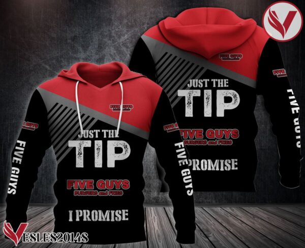 Five Guys Uniform Custom Hoodie - Vesles2014S