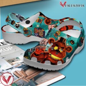Five Nights At Freddy’s Game Crocs Crocband Clogs Shoes Comfortable For Men Women and Kids Style 2, Unique Gift From  Vesles2014S 2