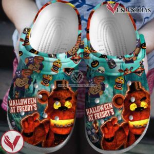 Five Nights At Freddy’s Game Crocs Crocband Clogs Shoes Comfortable For Men Women and Kids Style 2, Unique Gift From  Vesles2014S