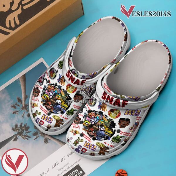 Five Nights At Freddy’s Movie Crocs Crocband Clogs Shoes Comfortable For Men Women and Kids Style 1 - Vesles2014S 3