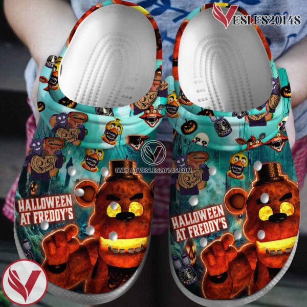 Five Nights At Freddy’s Movie Crocs Crocband Clogs Shoes Comfortable For Men Women and Kids Style 2 - Vesles2014S