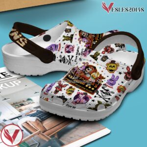 Five Nights at Freddy’s Game Crocs Crocband Clogs Shoes Comfortable For Men Women and Kids, Unique Gift From  Vesles2014S 2