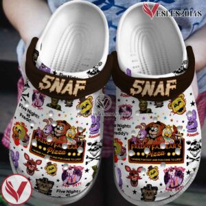 Five Nights at Freddy’s Game Crocs Crocband Clogs Shoes Comfortable For Men Women and Kids, Unique Gift From  Vesles2014S