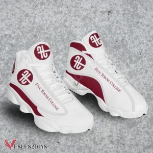 Five Towns College Logo Air Jordan 13 Shoes, Best Sneaker Gifts For Fans - Vesles2014s 1