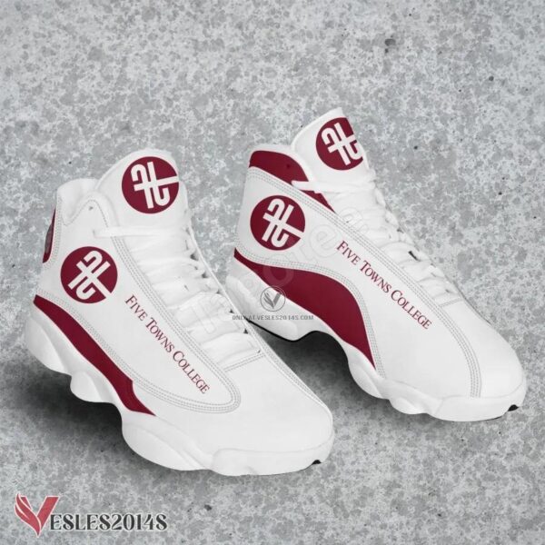 Five Towns College Logo Air Jordan 13 Shoes, Best Sneaker Gifts For Fans - Vesles2014s 1