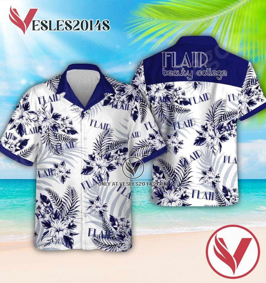 Flair Beauty College Short Sleeve Shirt, Summer Shorts, Perfect Gifts Idea In Holiday - Vesles2014S 1