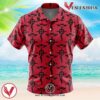 Flamel’s Cross Fullmetal Alchemist Hawaiian Button Up Shirt, Perfect Gifts For Anime Lovers - Vesles2014S