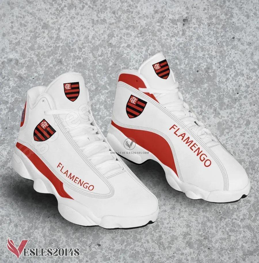 Flamengo Logo Air Jordan 13 Shoes, Best Sneaker Gifts For Fans - Vesles2014s