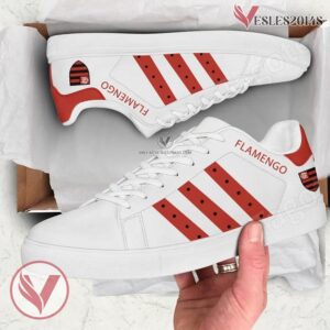 Flamengo Sport Stan Smith Shoes, Unique Sneaker For Fans - Vesles2014s