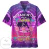Flamingo Apparently We're Trouble When We Are Together Who Knew Print Short Sleeve Hawaiian Casual Shirt Vesles2014S
