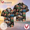 Flamingo Driver Jeep Print Short Sleeve Hawaiian Casual Shirt Vesles2014S