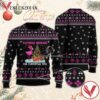 Flamingo Flocking Around The Christmas Tree Ugly Sweater, Unique Winter Outfits For Fans - Vesles2014S  1