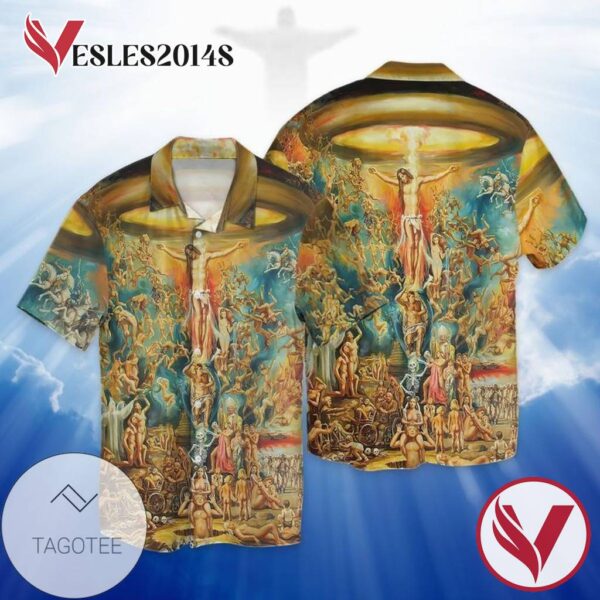 Flamingo With Pineapple For men And Women Graphic Print Short Sleeve Hawaiian Casual Shirt Vesles2014S