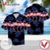 Flamingos Hawaiian Graphic Print Short Sleeve Hawaiian Casual Shirt Vesles2014S