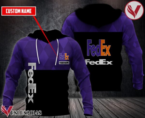 Fleece Fedex Uniform Custom Hoodie - Vesles2014S 1
