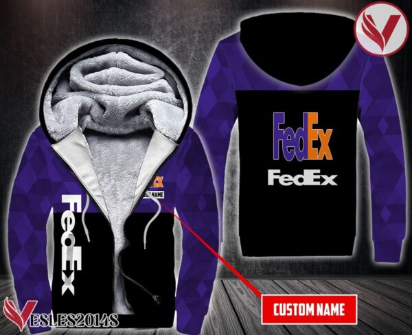 Fleece Fedex Uniform Custom Hoodie - Vesles2014S