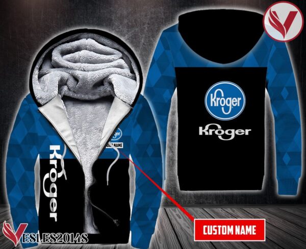 Fleece Kroger Uniform Custom Hoodie - Vesles2014S