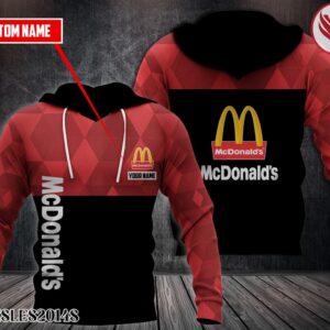Fleece Mcdonald's Uniform Custom Hoodie - Vesles2014S 1