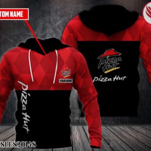 Fleece Pizza Hut Uniform Custom Hoodie - Vesles2014S 1