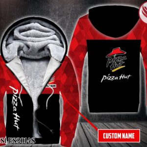 Fleece Pizza Hut Uniform Custom Hoodie - Vesles2014S