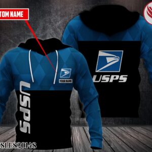 Fleece Usps Uniform Custom Hoodie - Vesles2014S 1