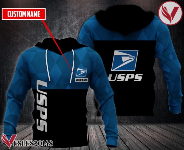 Fleece Usps Uniform Custom Hoodie - Vesles2014S 1