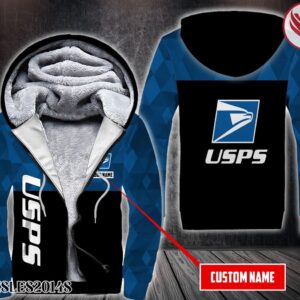 Fleece Usps Uniform Custom Hoodie - Vesles2014S