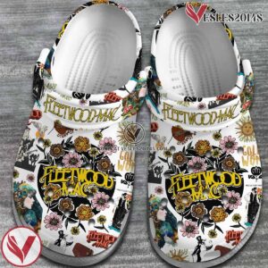 Fleetwood Mac Band Music Crocs Crocband Clogs Shoes, Unique Gifts For Fans Style 4 - Vesles2014S 2