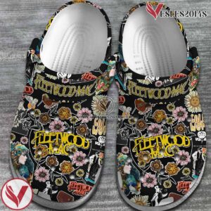 Fleetwood Mac Band Music Crocs Crocband Clogs Shoes, Unique Gifts For Fans Style 5 - Vesles2014S 2