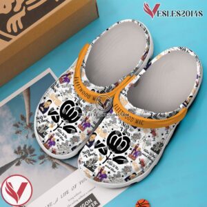 Fleetwood Mac Music Crocs Crocband Clogs Shoes, Unique Gifts For Fans Style 1 - Vesles2014S 2