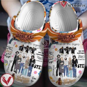 Fleetwood Mac Music Crocs Crocband Clogs Shoes, Unique Gifts For Fans Style 7 - Vesles2014S