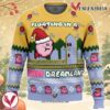 Floating in a Kirby Dreamland Ugly Christmas Sweater, Unique Christmas Gift For Fans - Vesles2014S