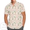 Floral Minnie Wreaths Cartoon Disney For men And Women Graphic Print Short Sleeve Hawaiian Casual Shirt Vesles2014S
