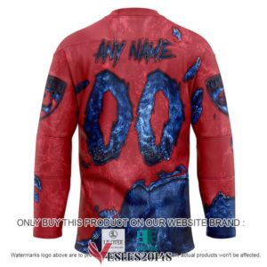 Florida Panthers Blood Personalized Hockey Jersey Shirt, Trending Gifts For Fans - Vesles2014s 1