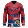 Florida Panthers Blood Personalized Hockey Jersey Shirt, Trending Gifts For Fans - Vesles2014s