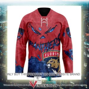 Florida Panthers Blood Personalized Hockey Jersey Shirt, Trending Gifts For Fans - Vesles2014s 2