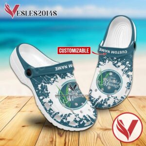Florida School of Massage Logo Crocs Shoes For Men And Women, Unique Clogs Shoes For Fans - Vesles2014S