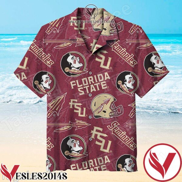 Florida State University Seminoles Fashion Hawaiian Shirt, Unique Gifts For Friends - Vesles2014S 1