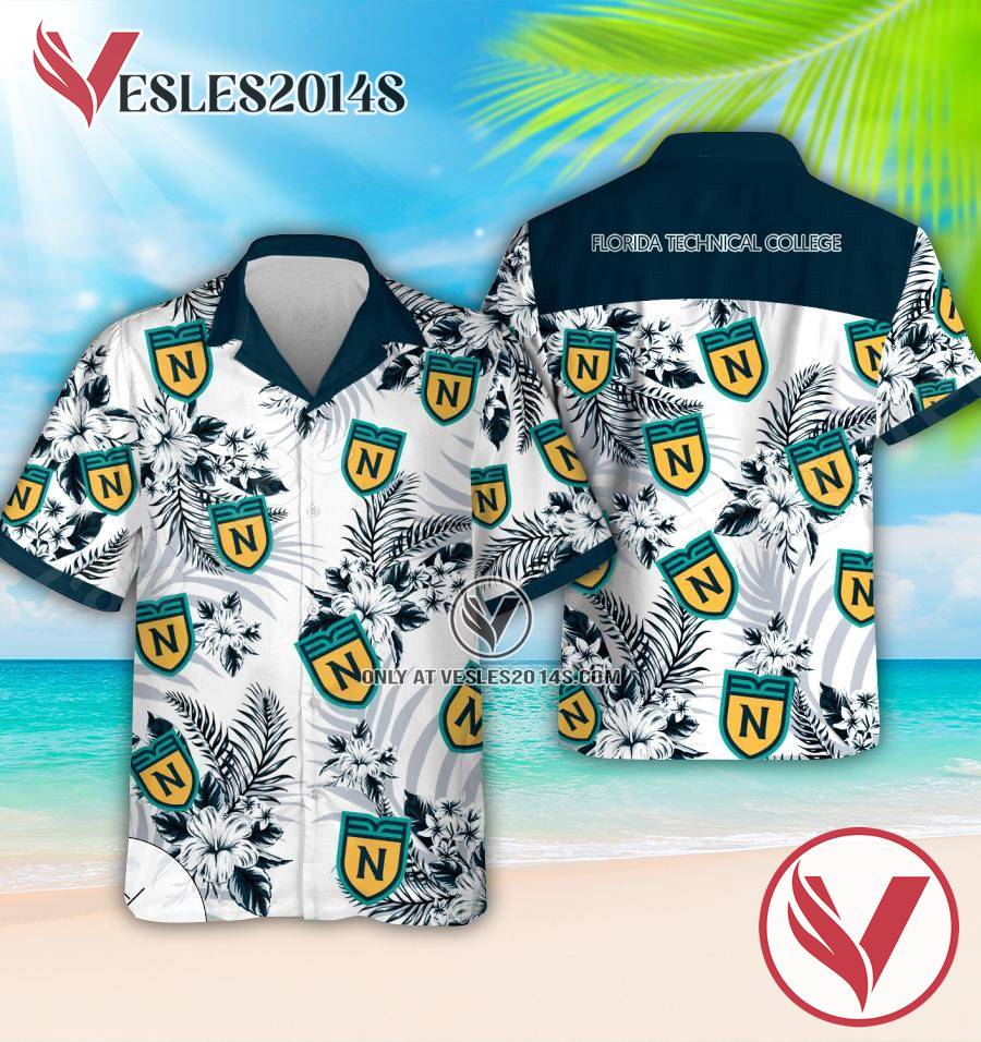 Florida Technical College Logo Hawaiian Suit, Perfect Gifts Idea In Holiday - Vesles2014S 1