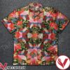 Flower Pattern Camouflage Hawaiian Shirt, Unique Gifts For Friends - Vesles2014S 1