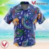 Flying Type Pokemon Pokemon Hawaiian Button Up Shirt, Perfect Gifts For Anime Lovers - Vesles2014S