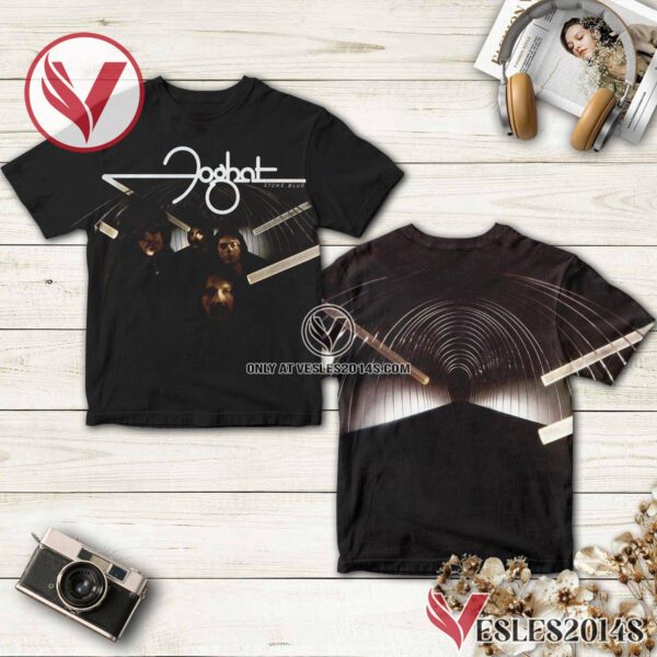 Foghat Stone Blue Album Cover Shirt, Unique Gifts For Music Lovers - Vesles2014S